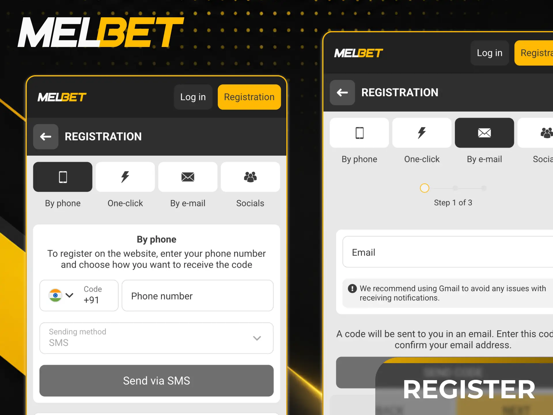 Learn how to register a Melbet account via the app quickly.