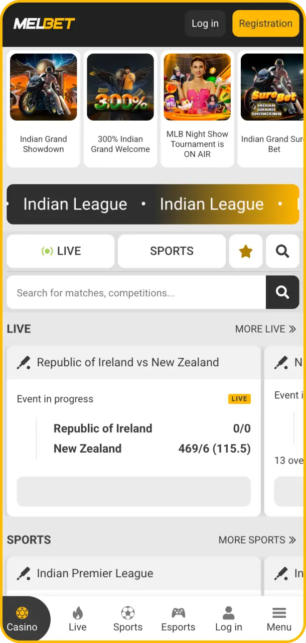 Open website links to find official Melbet basketball betting pages.