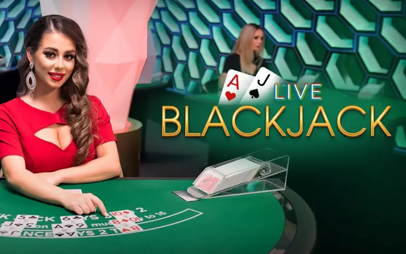 Test your strategy in Live Blackjack on the Melbet betting site.
